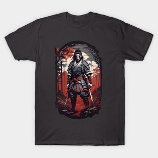 samurai zombie T-Shirt